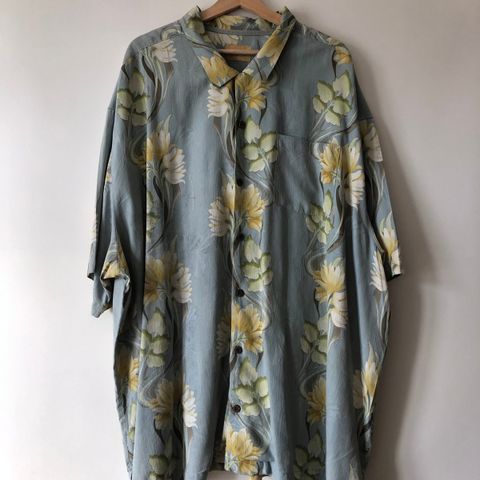 Tommy Bahama skjorte 100% silke XXXL