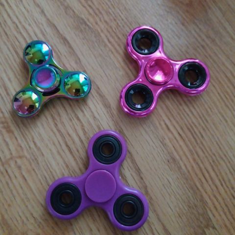 Fidget spinners