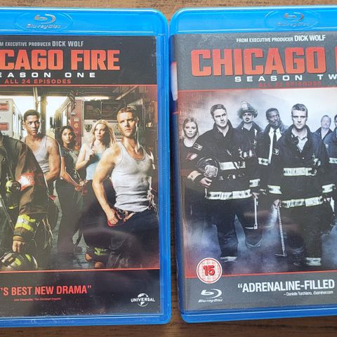 Chicago fire Season 1 og 2 UK import Sone B