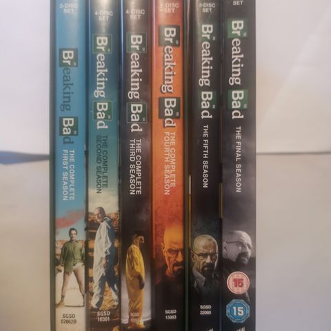 Breaking Bad - alle sesongene (DVD)