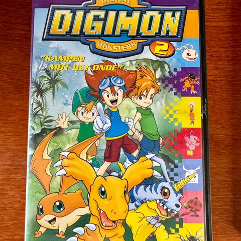 DIGIMON 2 - Kampen mot den onde VHS