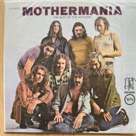 Frank Zappa/Mothers of Invention - «Mothermania» blå Verve label