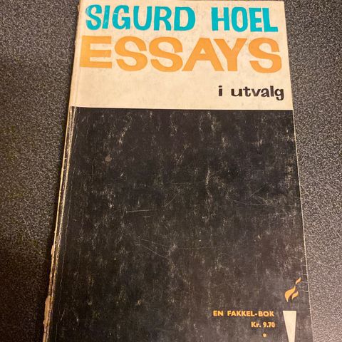 Sigurd Hoel - Essays
