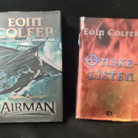 2 x Eoin Colfer , Airman (eng) +Ønskelisten