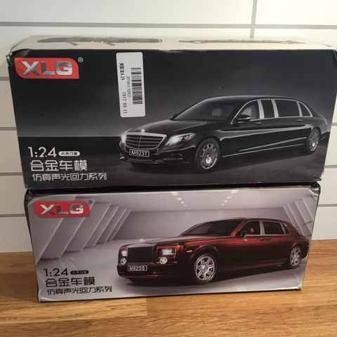 Rolls Royce og Maybach. Limosine.      1:24.