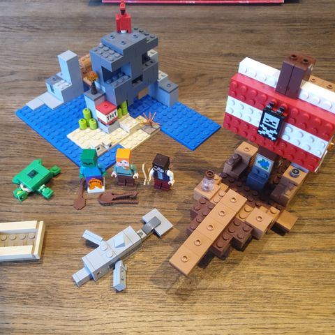 21152 The Pirate Ship Adventure Lego Minecraft