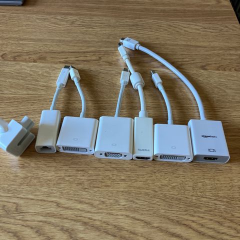 Adaptere til Thunderbolt (MacBook Air 2017)