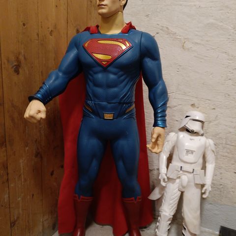 Store supermann figurer