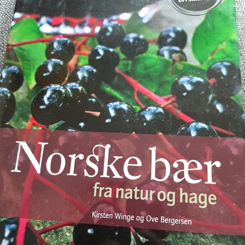 Norske bær fra natur og hage.