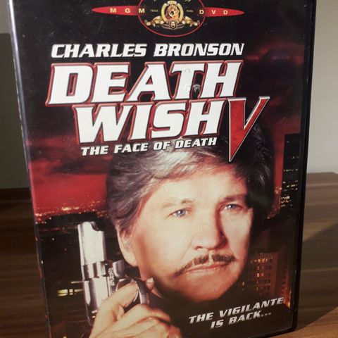 Death Wish 5 (norsk tekst) 1994 film DVD