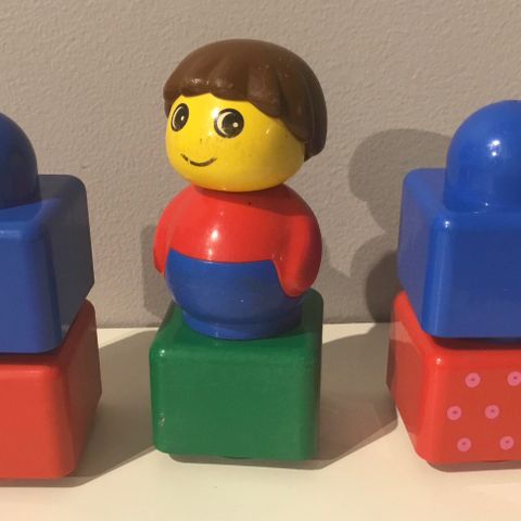 Gamle klosser fra lego