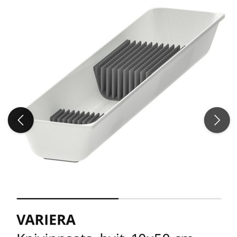 Skuffeinnsats for kniver IKEA