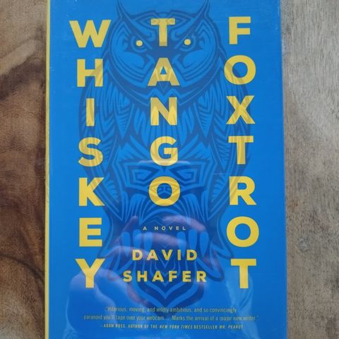 Whiskey Tango Foxtrot signert David Shafer