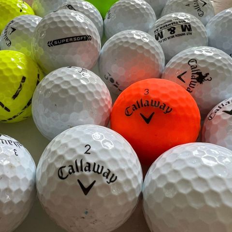 Callaway Supersoft golfballer - 8kr per ball (over 100stk)
