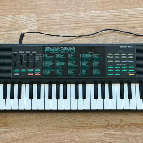 Yamaha PSS-270 Keyboard RESERVERT