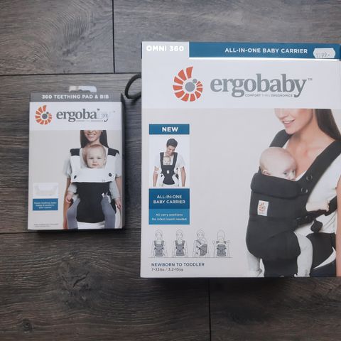 Ergobaby three-in-one + teething bib