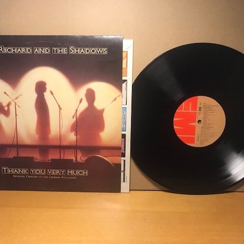 Vinyl, Cliff Richard and the Shadows, Thank you very much, 7C 062 06939