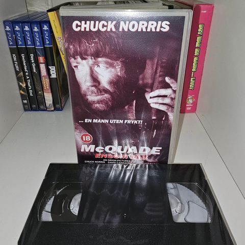 Ny chuck norris vhs