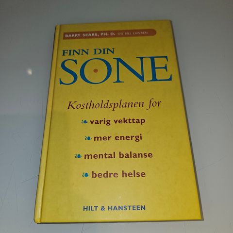 Finn din sone. Barry Sears, Phd. D., Bill Lawren