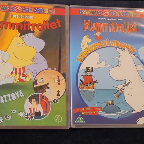 Mummitrollet/ Mummi på DVD