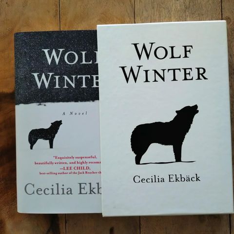 Wolf Winter signert limited edition slipcased Cecilia Ekback