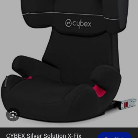 Cybex isofix barne stol.