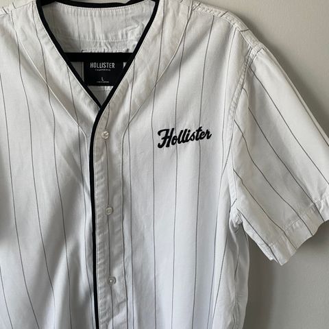 Baseball hollister T-skjorte L herre