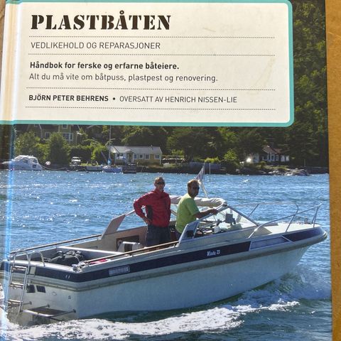 Plastbåten - vedlikehold og reperasjoner