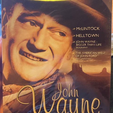 John Wayne Special Edition DVD Collection FORSEGLET!