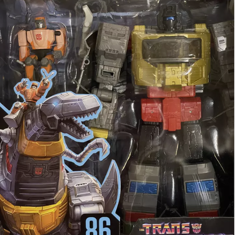 Helt ny Transformers Studio Series 86-06 Grimlock and Autobot Wheelie *Uåpnet*