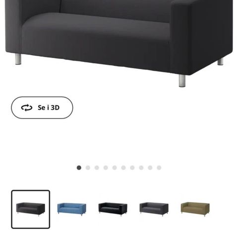 KLIPPAN SOFA 2X