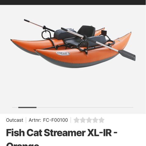 Fish  Cat streamer XL Pontonbåt