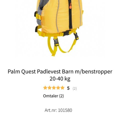 Padlevest barn junior