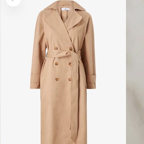 Trenchcoat ubrukt