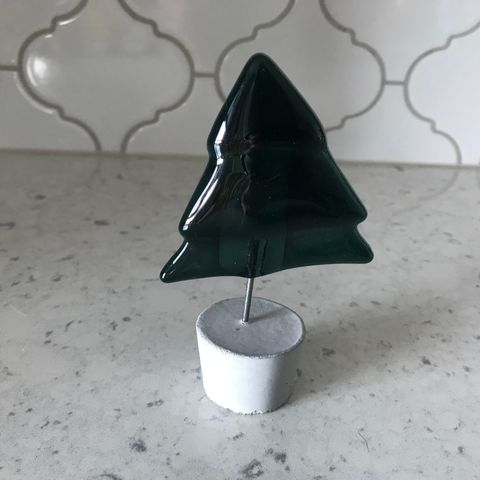 Handmade Glass "Christmas Tree" from Bela Glass (Sandnes)