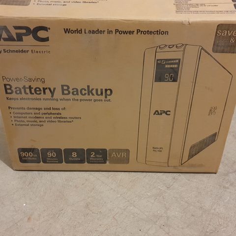 APC battery backup 900VA/540 Watts