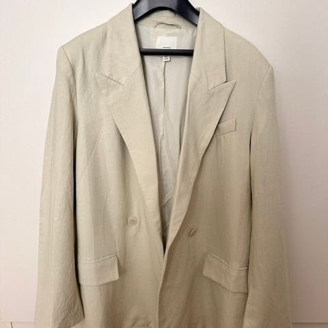 H&M linen blend blazer