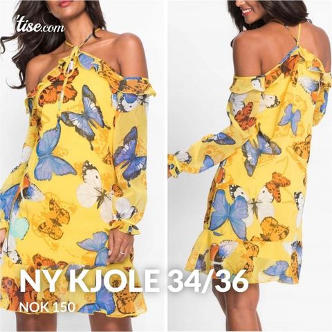 Ny kjole 34/36