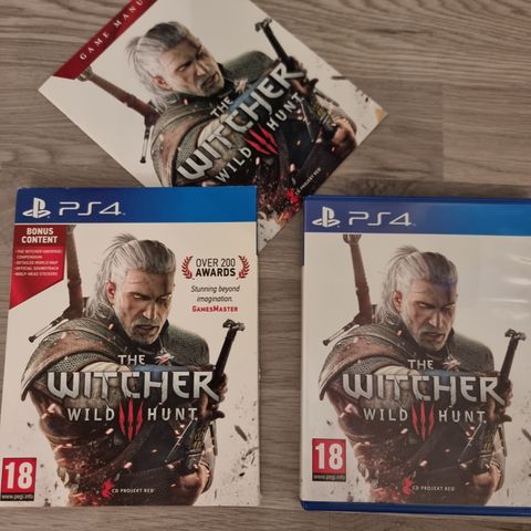 The Witcher 3 Wild hunt PS4