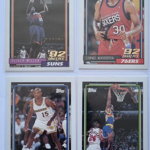 Basketballkort 1991- 92, 1992- 93 NBA season