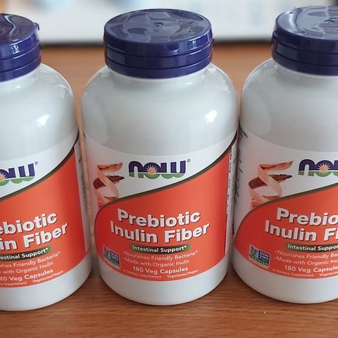 NOW Prebiotisk Inulinfiber