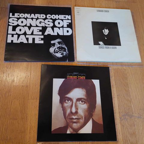 LEONARD COHEN på LP