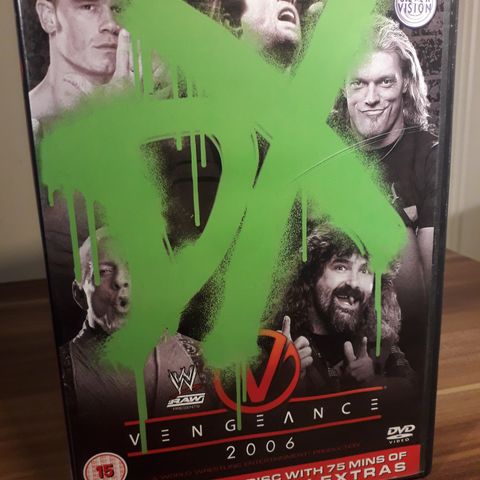 WWE Vengeance 2006 DVD - John Cena mfl