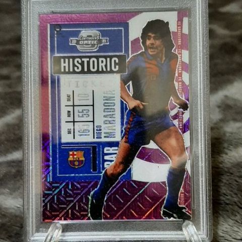 Maradona PSA 10 fotball kort