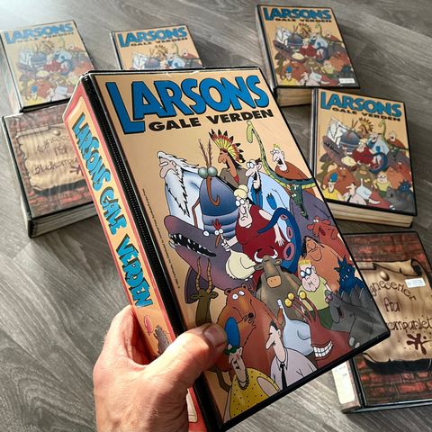Larsons gale verden 1992-2001 -101 blader