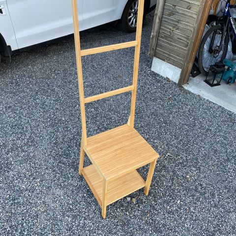 RÅGRUND stol i bambus fra IKEA