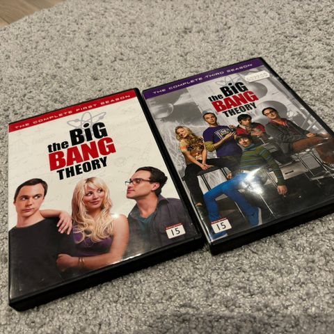 The Big Bang Theory sesong 1 & 3