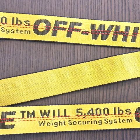 Off-White Industrial Belt 130 cm langt