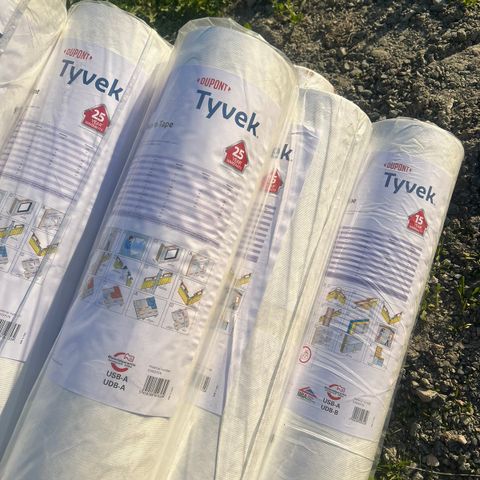 Tyvek vindsperre tak, Tyvek Pro+Tape -Tyvek Supro+Tape   1.5m x 50m = 75m²