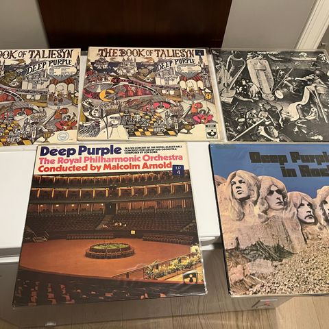 Vinyl / LP Plater DEEP PURPLE / DEEP PURPLE Relatert Stor samling NYE PRISER
